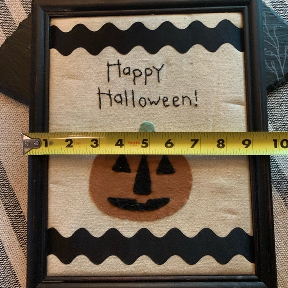 Happy Halloween Cloth Framed Print - Picture 6 of 8